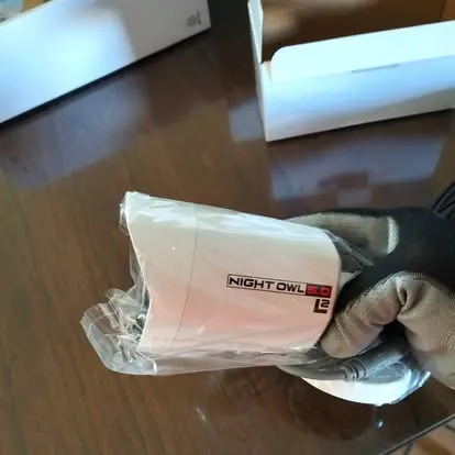 Cámara de seguridad tipo bullet nueva lista para instalar