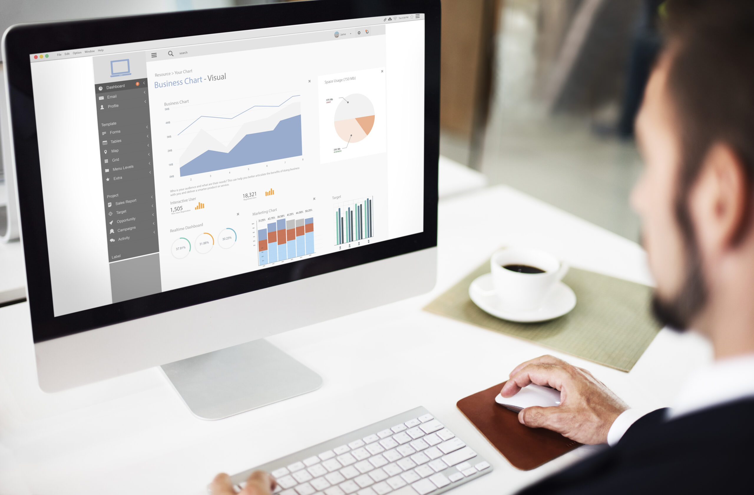 Análisis y visualización de datos empresariales